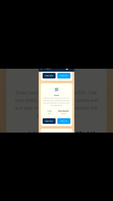 LIDO FINANCE SOLANA CRYPTO STAKING REWARDS #altcoin #solana #lidofinance #stakingrewards #staking