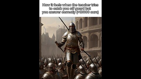 Im always ready…
