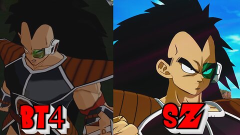 Raditz - Dragon Ball Sparking Zero VS Budokai Tenkaichi 4