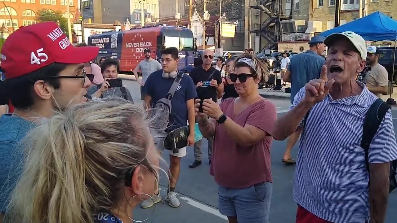 MAGApede Cuckservatives Vs. DERANGED Shitlib Boomer @ #RNC