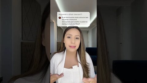 Sinto muita cólica do lado esquerdo quando estou menstruada o que pode ser?