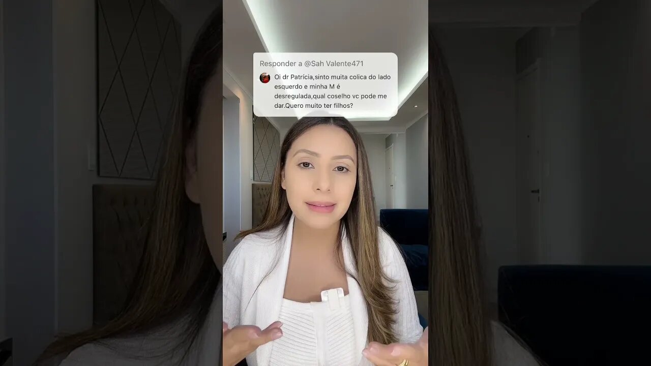 Sinto muita cólica do lado esquerdo quando estou menstruada o que pode ser?