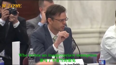 Ron Johnson参议员的听证会 - 加州医生 Dr. Aaron kheriarty - 20220128