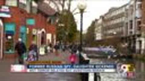 Former Russian spy, daughter sickened