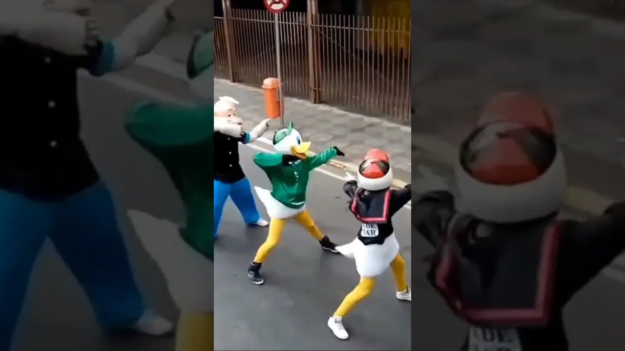 DANÇARINOS SUPER NINJAS DA CARRETA DA ALEGRIA, DANÇANDO FOFÃO, PATO DONALDO E PATATI, LIKE 5
