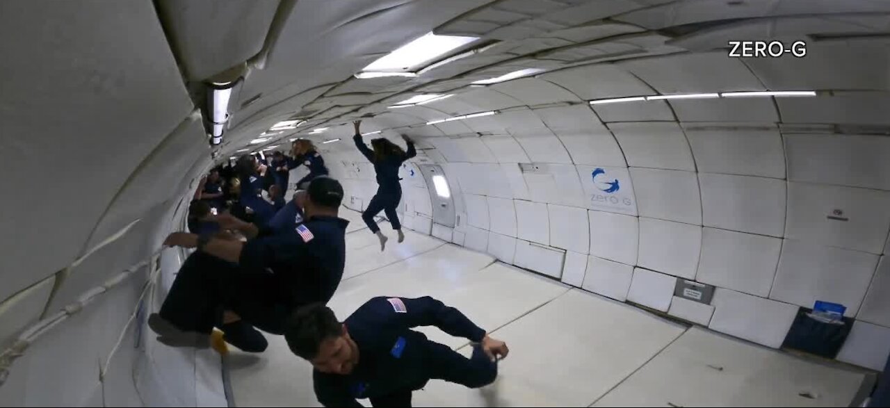 Inspiration 4 crew conduct training at McCarran Airport