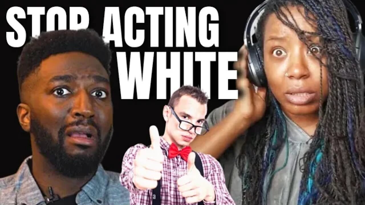 STOP ACTING WHITE - { Reaction } - Cilvanis - NOT Black Enough