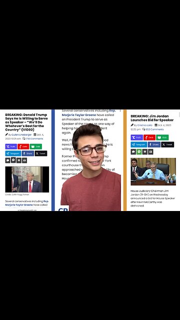 Victor Reacts: Who Should Be The Next Speaker? Will It Be Trump?