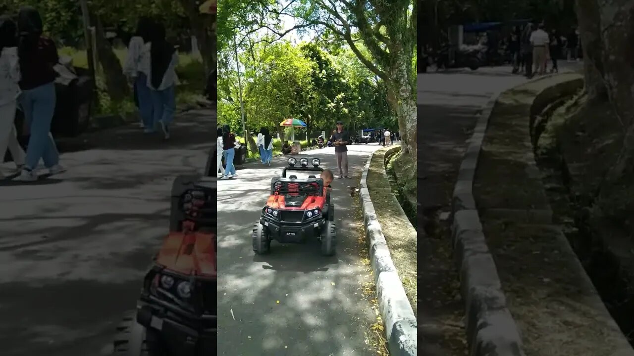 iban lagi main mobil nih gyus