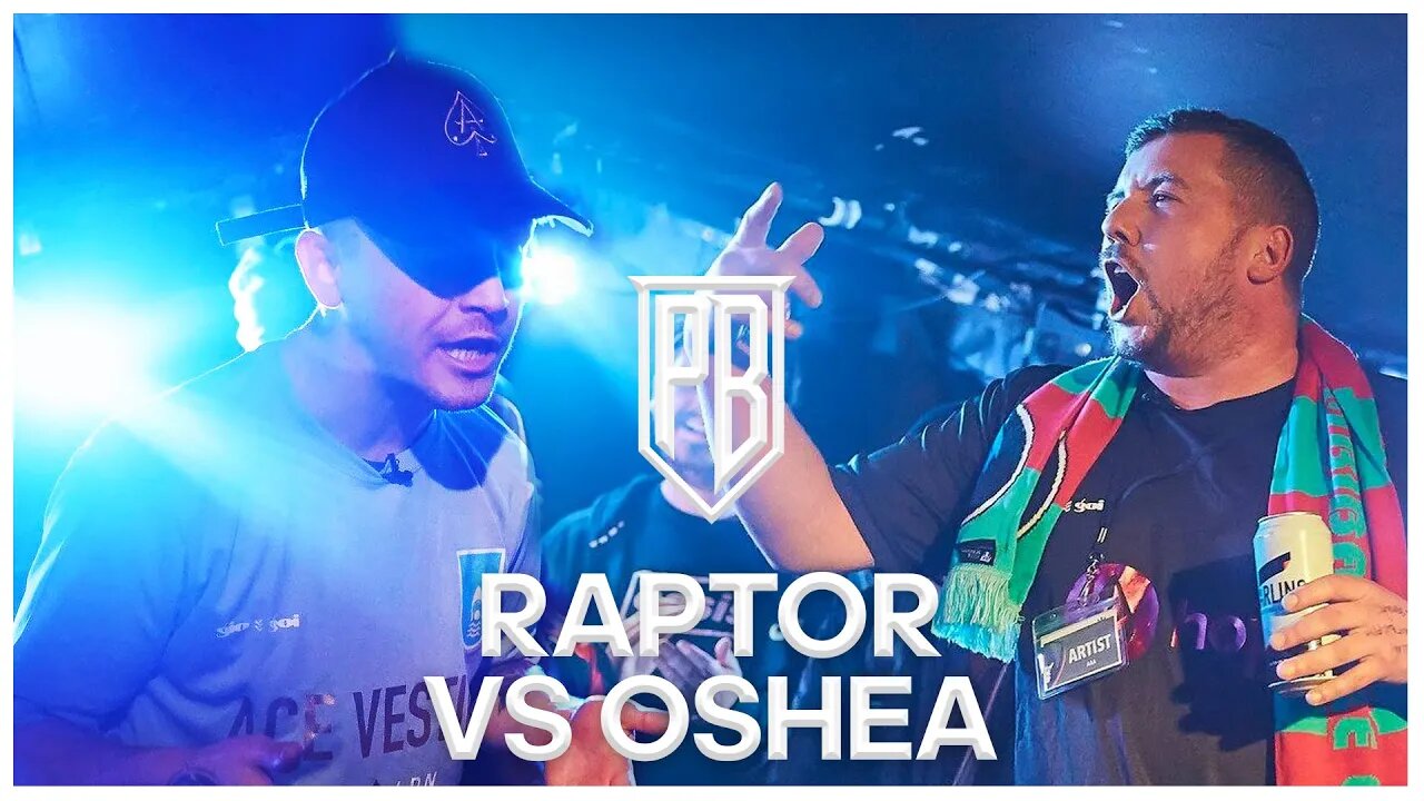 RAP BATTLE | Oshea vs Raptor Warhurst | Premier Battles