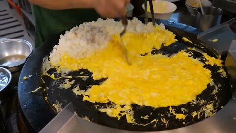 Taiwanese Street Food Egg Fried Rice 鐵板蛋炒飯 10