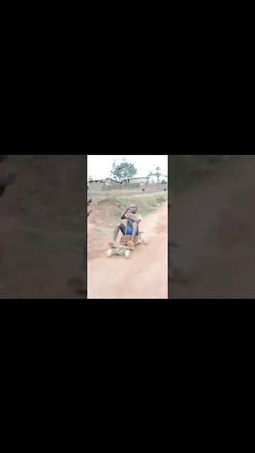 race car driver in africa