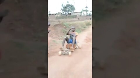 race car driver in africa