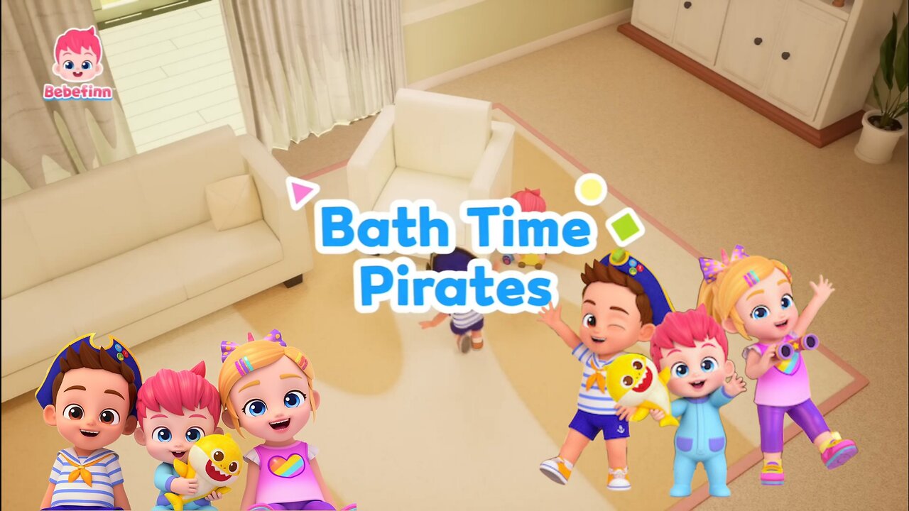 Bebefinn Playtime - Bath Time Pirates | Musical Stories | For Kids