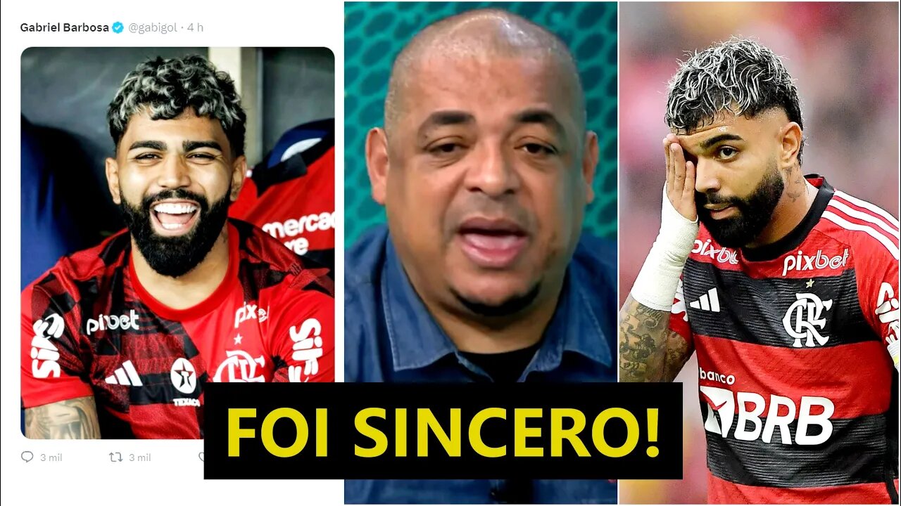 "VAMOS FALAR A VERDADE? Cara, o Gabigol NÃO..." OLHA o que Vampeta FALOU após POLÊMICA no Flamengo!