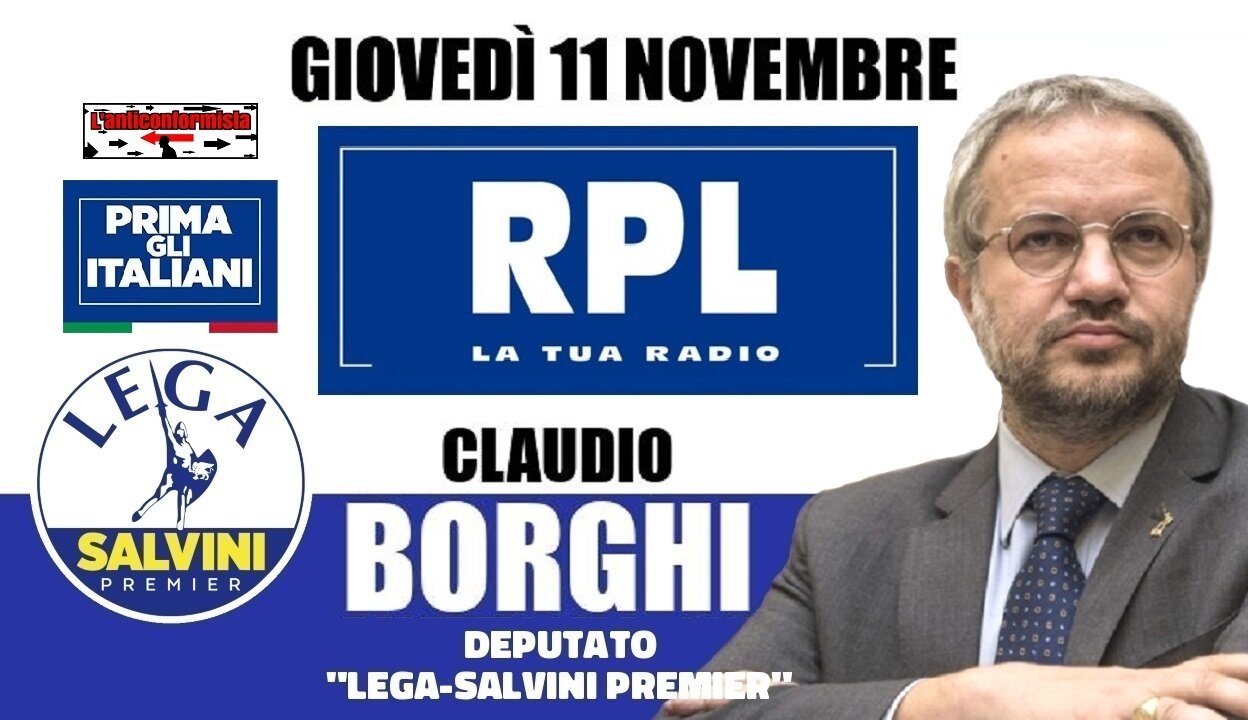 🔴 42° Puntata della rubrica su RPL "Scuola di Magia" di Claudio Borghi (11/11/2021).