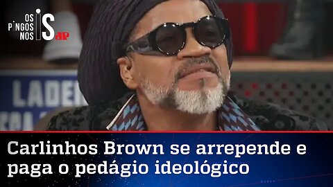 Carlinhos Brown se nega a pedir "fora, Bolsonaro" e vira alvo da militância do PT