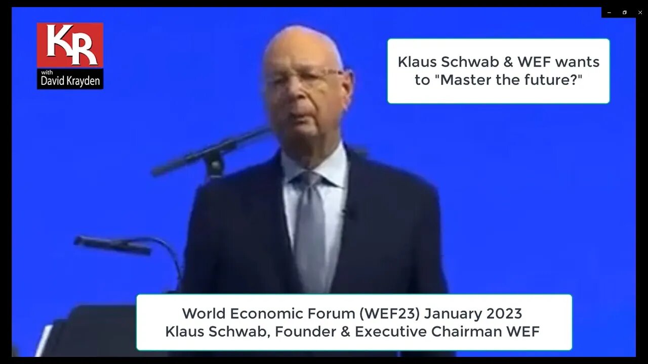 World Economic Forum wants to "master the future": WEF23