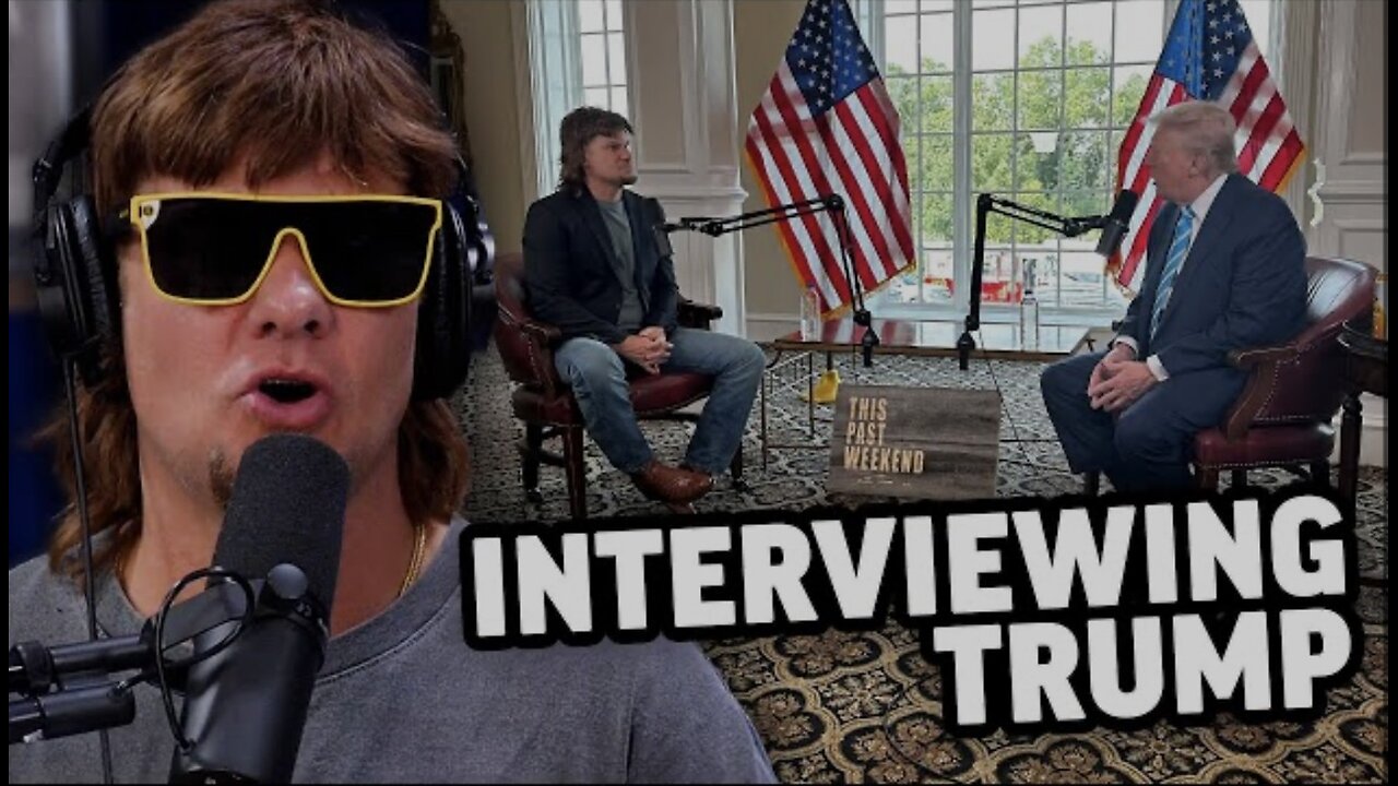 Comedian Theo Von Interviews President Trump