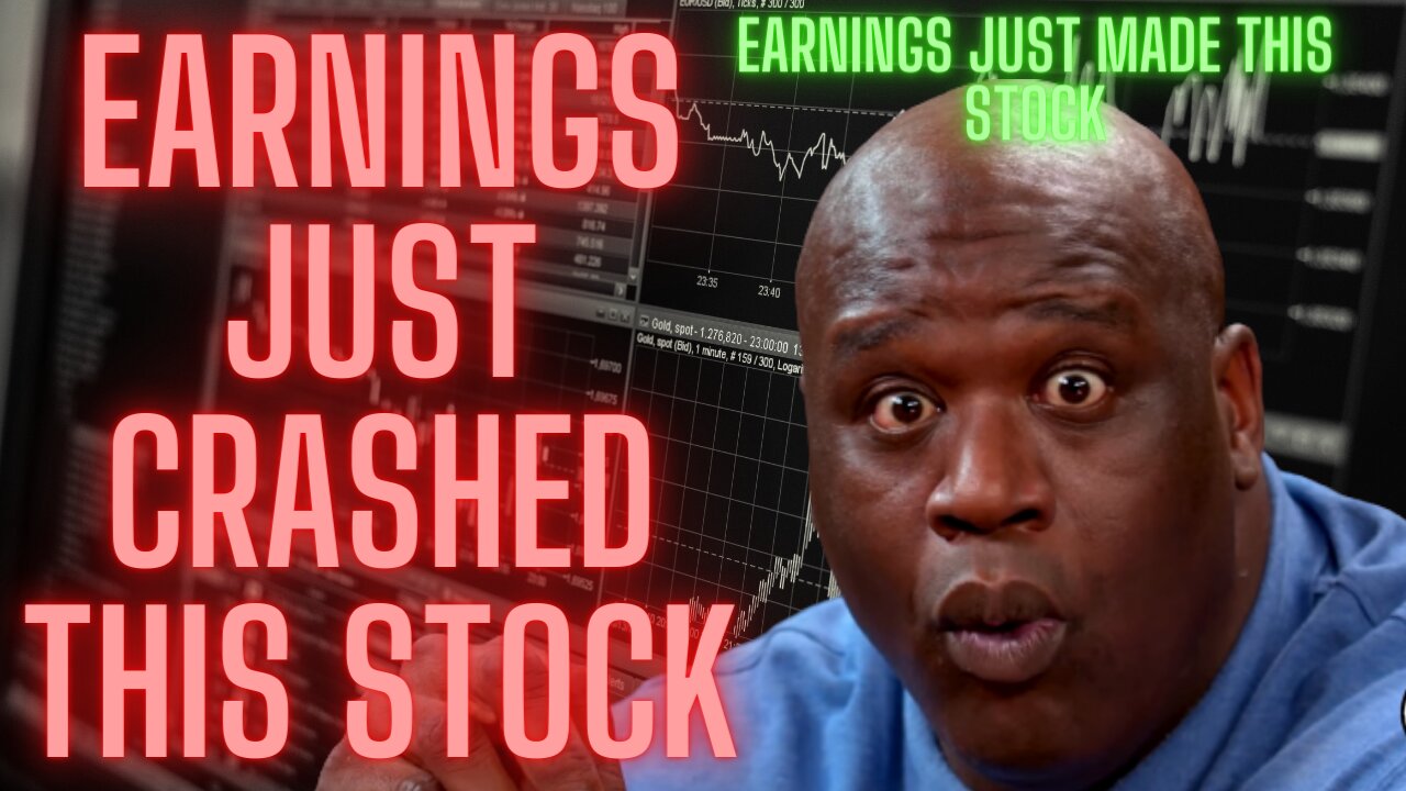 One stock CRASHES and one SOARS! EARNINGS strikes again! (Major Buy Alert!!)