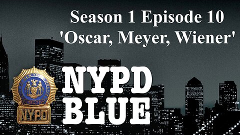 NYPD Blue Commentary S1 E10