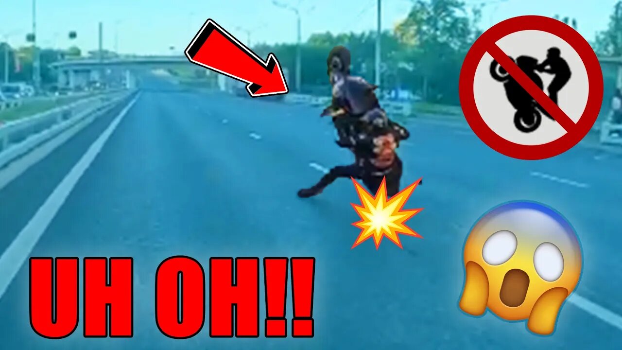 Wheelie Fail! - Ultimate Motorcycle Road Rage, Crashes, Close Calls of 2022 [Ep.31]