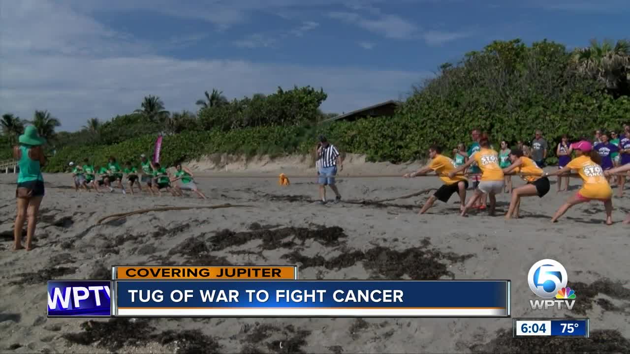 Tug of war event held to fight cancer in Jupiter