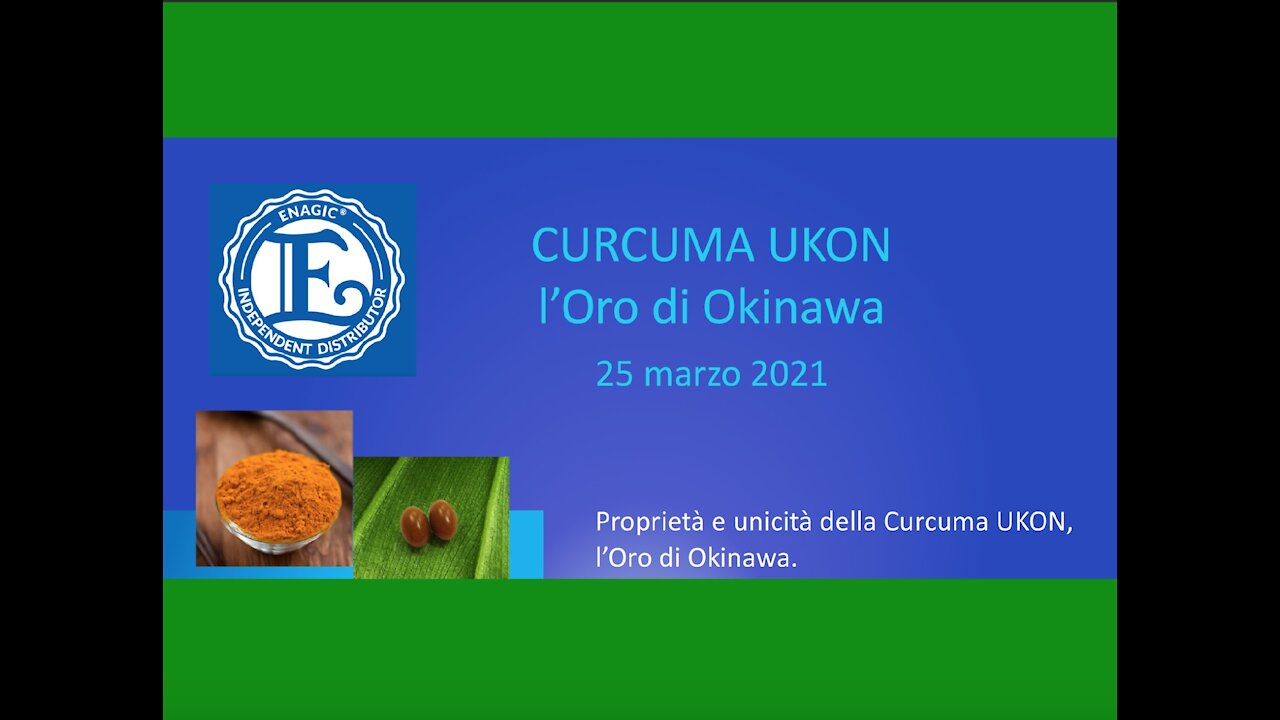 Curcuma UKON l'Oro di Okinawa