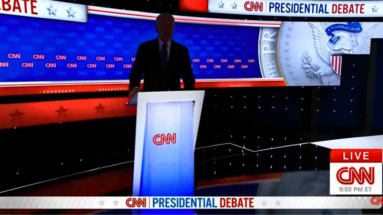 Did CNN Try to Sabotage Biden with Debate Podium Light?