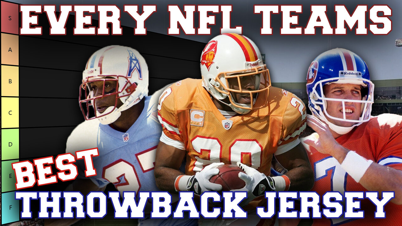 All 32 NFL Teams BEST Throwback Uniforms RANKED