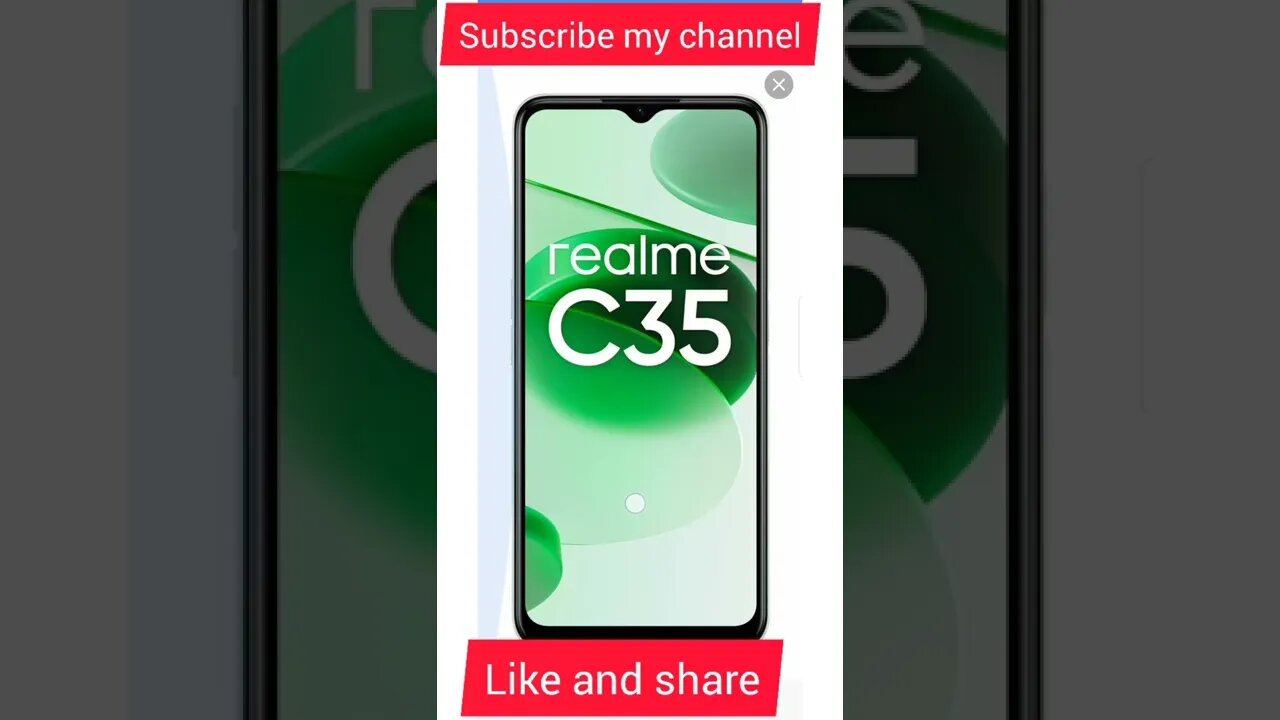 REALME C35 4G SMARTPHONE || BEST LOWEST PRICE || #technologykiduniawithwaseem #smartphone #shorts