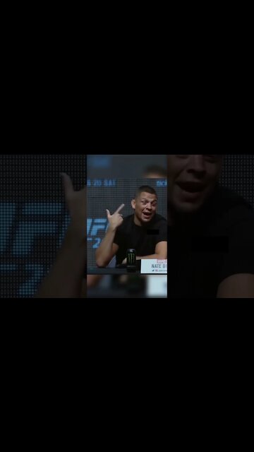 Nate Diaz : I cant hear sh*t 😂