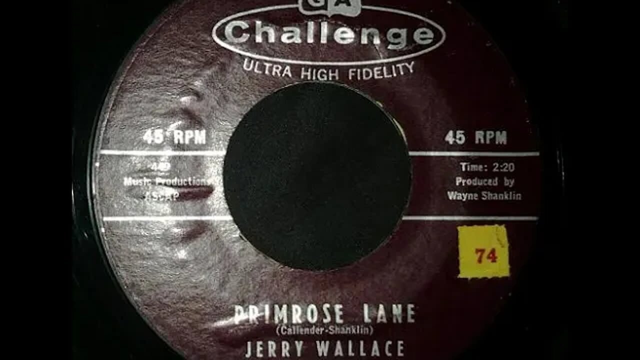 Jerry Wallace and The Jewels – Primrose Lane