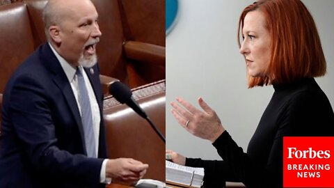 'It Was A Lie!': Chip Roy Blasts Jen Psaki On House Floor