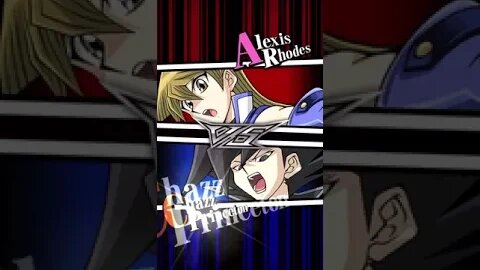 Yu-Gi-Oh! Duel Links - Chazz Anime Card vs. Alexis x Ojama Black