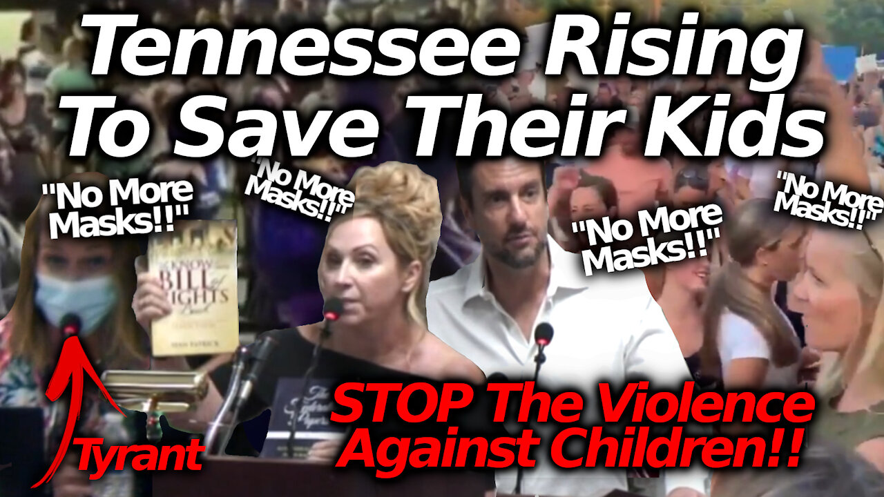 HERO PARENTS Passionately Fight TO STOP The Mask Abuse; Franklin County Tennessee Protests