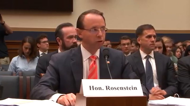 Congress Finally Gets Its Shot at Rosenstein and Jim Jordan Has Field Day