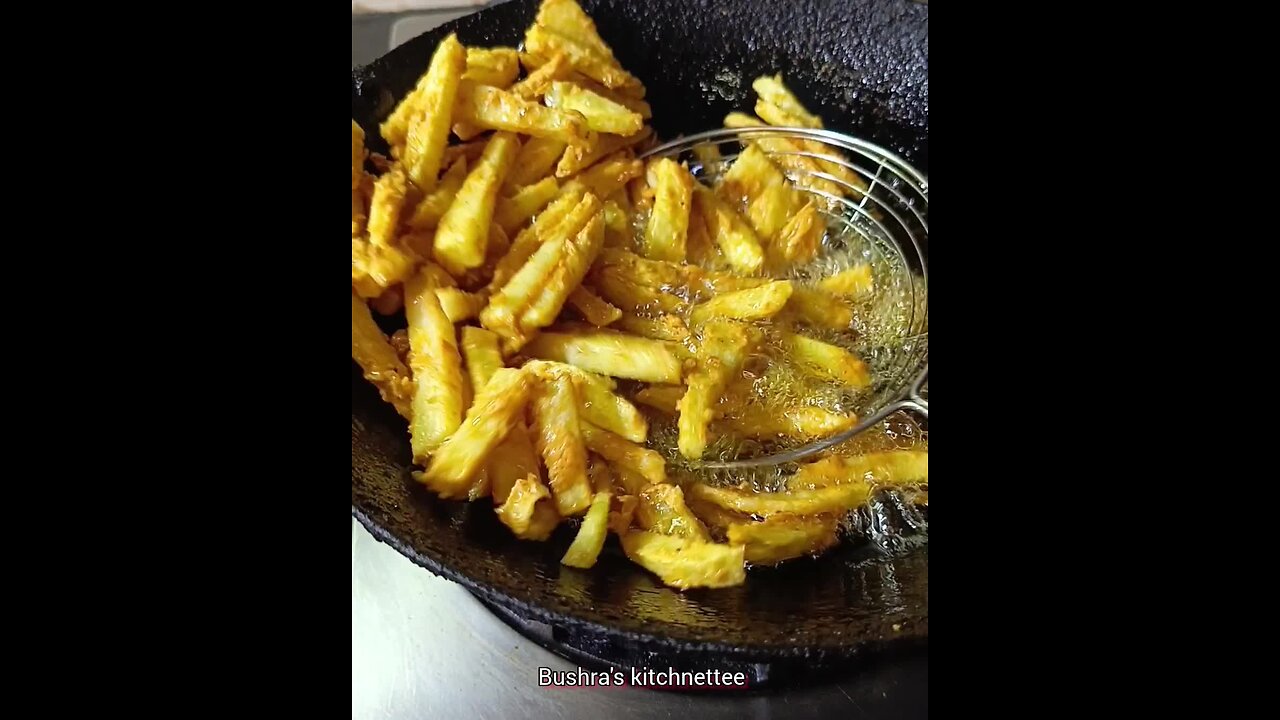 Masala fries بیسن والے چٹ پٹے مصالحہ فرائز