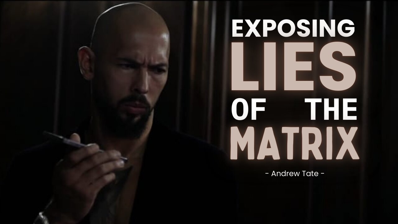 Andrew Tate Opening Eyes And Exposing Lies Of The Matrix | Andrew Tate Speech