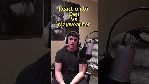 Deji vs Mayweather Crazy Ending #reaction #shorts