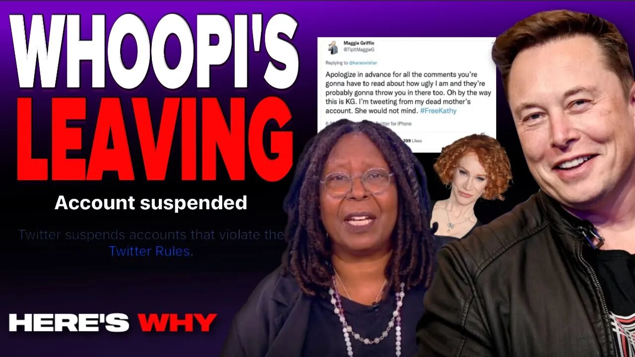 WHOOPI'S LEAVING! | HERE'S WHY ....
