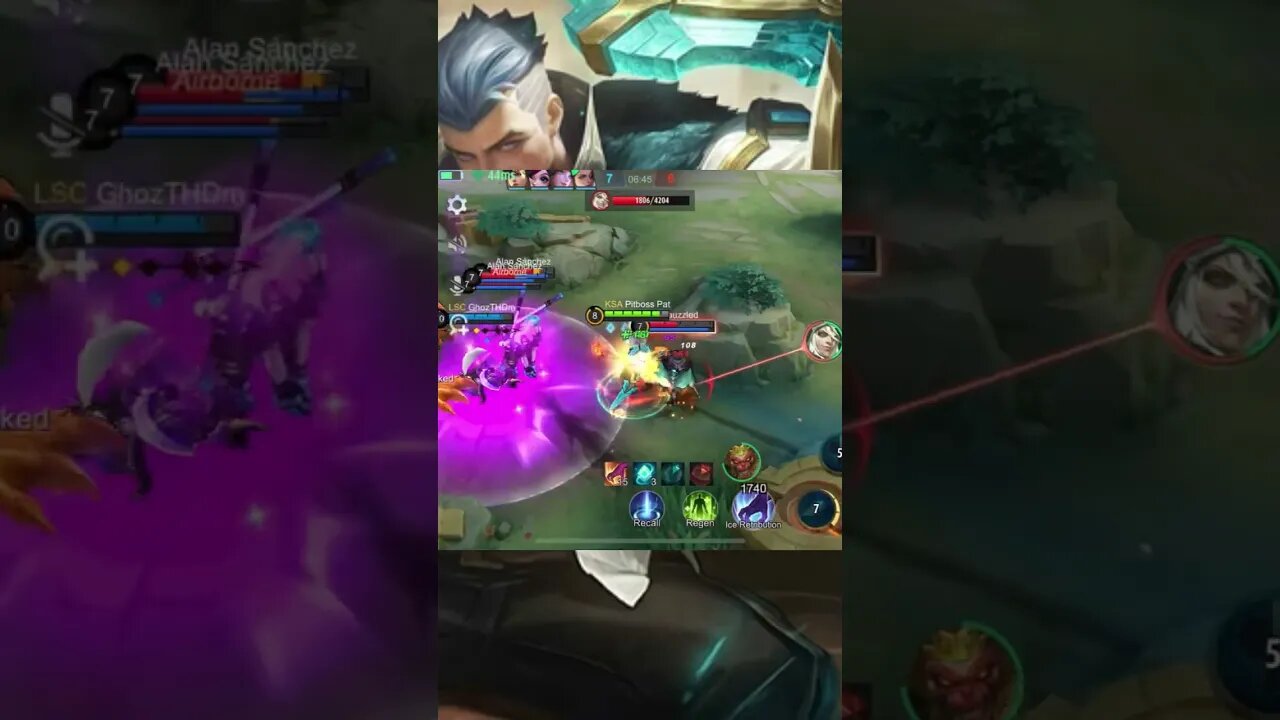 Noob Sun #mobilelegends #shorts #youtubeshorts #mlbb #ytshorts #ml #fredrinn
