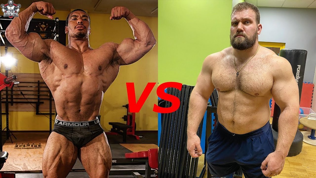 Larry Wheels vs Kirill Sarychev !! Who is 𝐒𝐓𝐑𝐎𝐍𝐆𝐄𝐑 ?