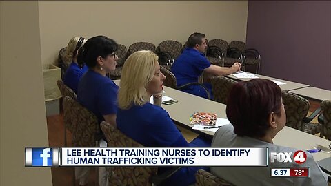 Lee health teams up with non profit to learn about human trafficking