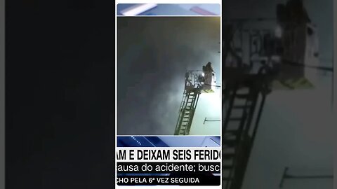 Dois prédios desabam na França após explosão; seis pessoas ficam feridas | @shortscnn #shortscnn