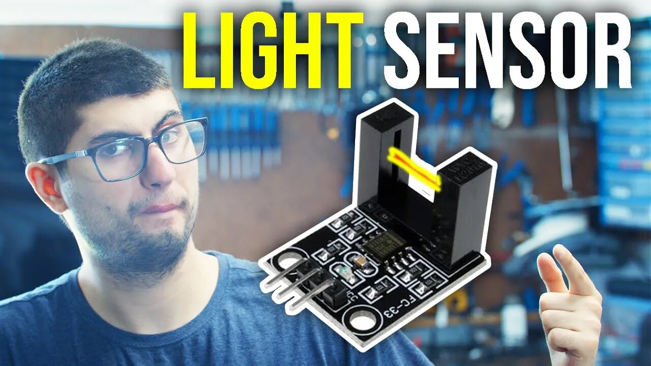 DETECT LIGHT WITH A PHOTO DETECTOR/INTERRUPTOR | LIGHT SENSOR | Keyes Arduino