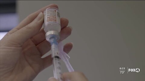 Many healthcare workers in Lee County still haven't been vaccinated