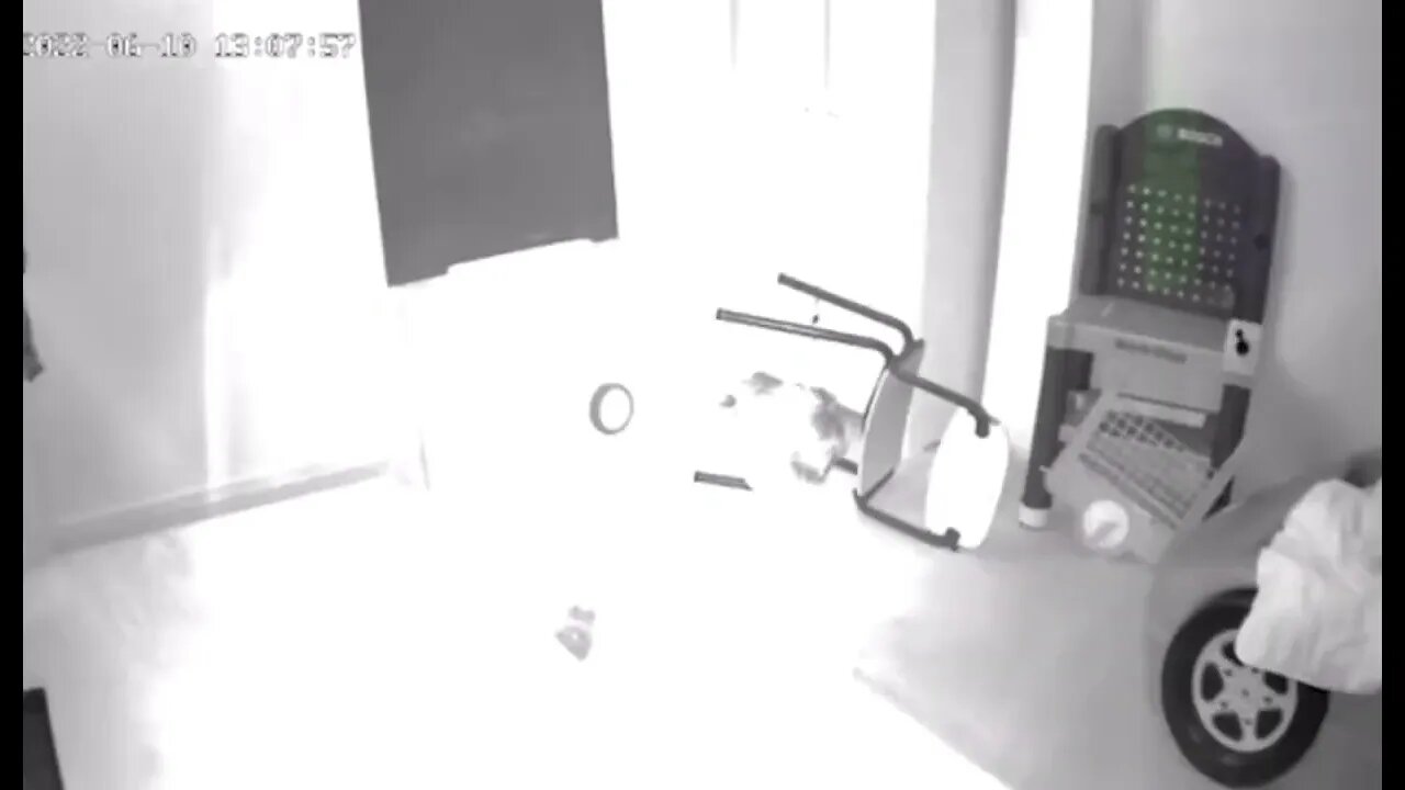 Something visited this boy.