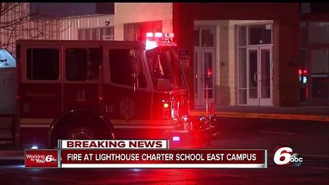 Indy charter school fire believed to be arson