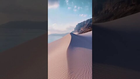 The fantastic beauty of the dunes of the island of Socotra.